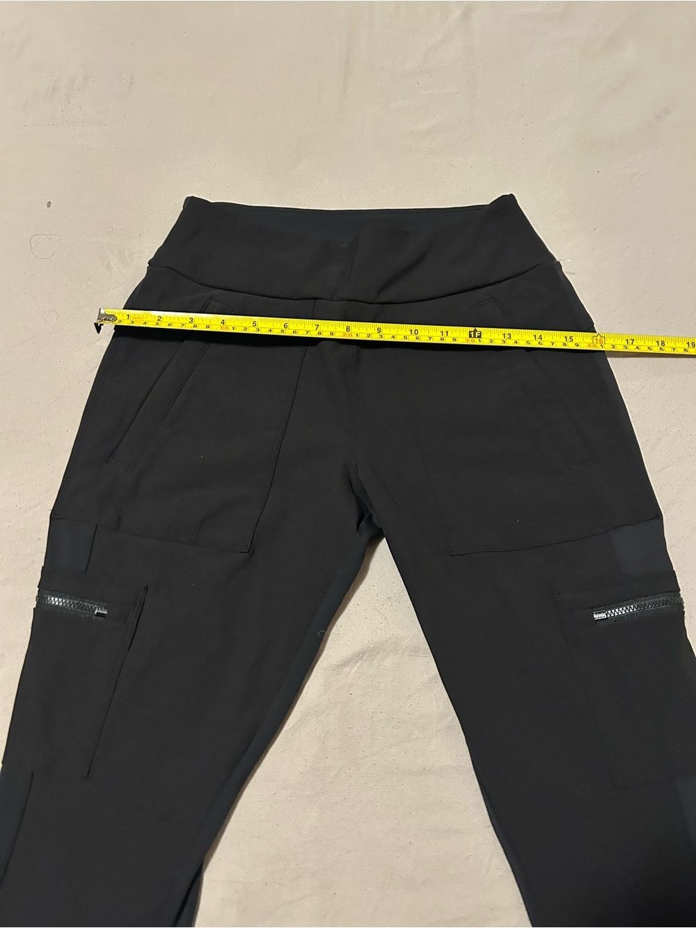 Athleta Black Stretch Cargo Ponte Skinny Pants - Picture 5 of 10